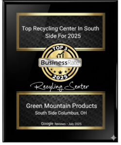 Big News Green Mountain Products Named a Top 3 Recycling Center for 2025