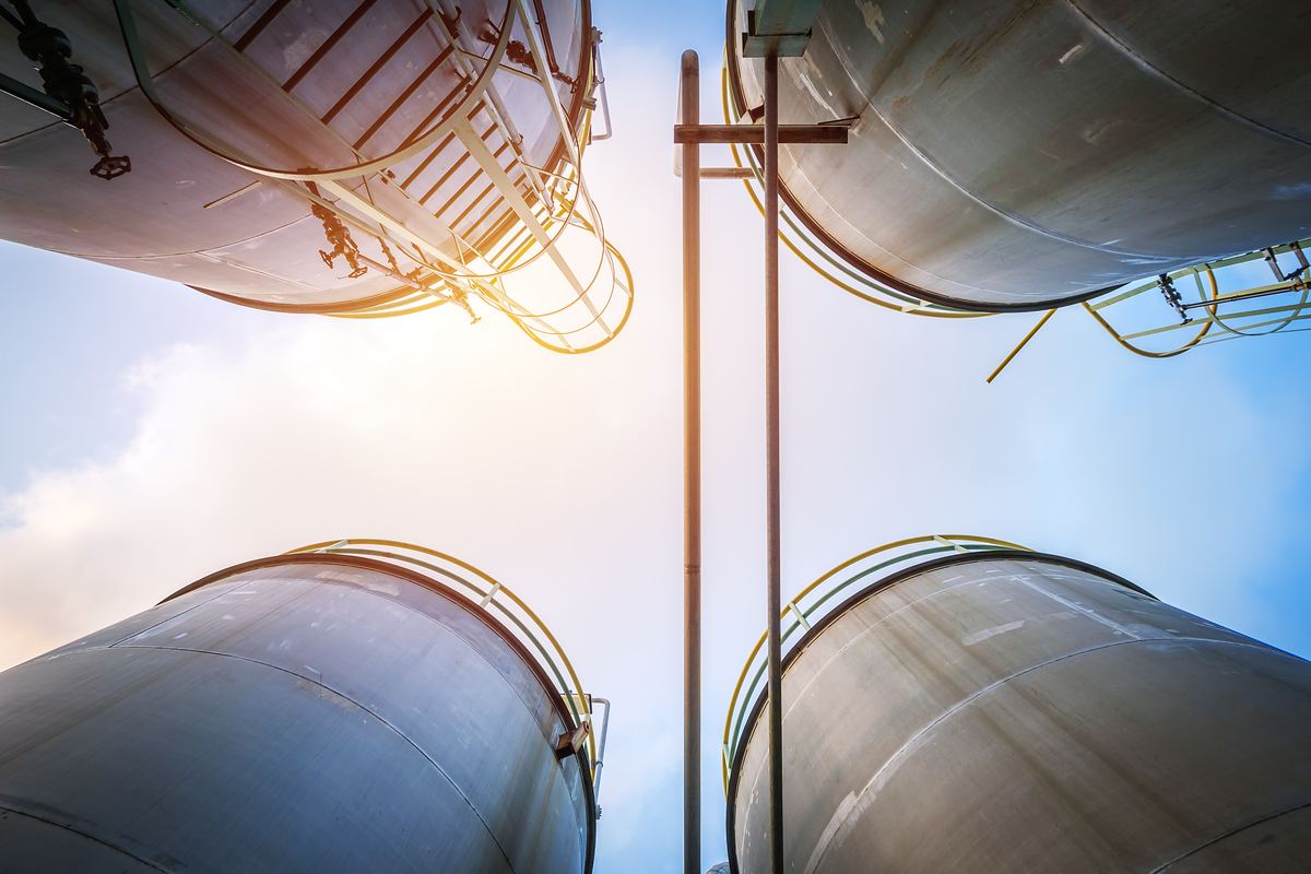 Industrial storage tanks